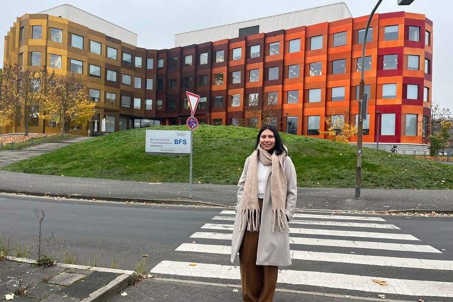 Estudiante del Doctorado realiza pasantía en el Instituto de Parasitología de la Justus Liebig University of Giessen de Alemania