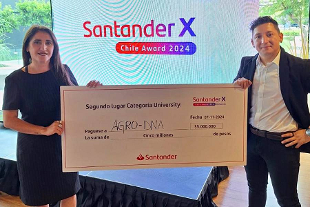 Emprendimiento liderado por académica del Doctorado logra 2° lugar en Santander X Award Chile