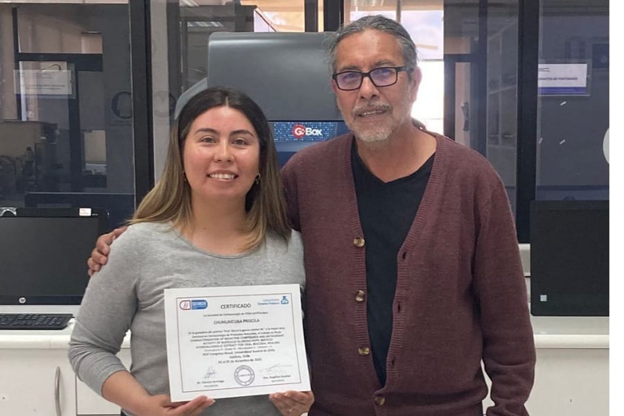 Estudiante del Doctorado obtiene premio nacional a la Mejor Tesis en Farmacología de Productos Naturales