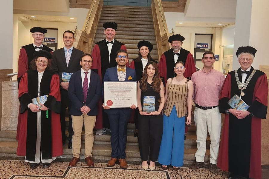 Nuevo graduado obtiene doble grado doctoral junto a Maastricht University en Países Bajos 